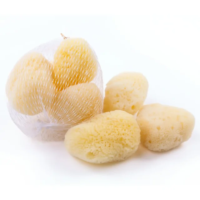 mořská houba kosmeticka 3-5cm, 3ks v balení