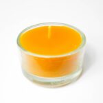 české mýdlo - svíčka ze včelího vosku ve skle