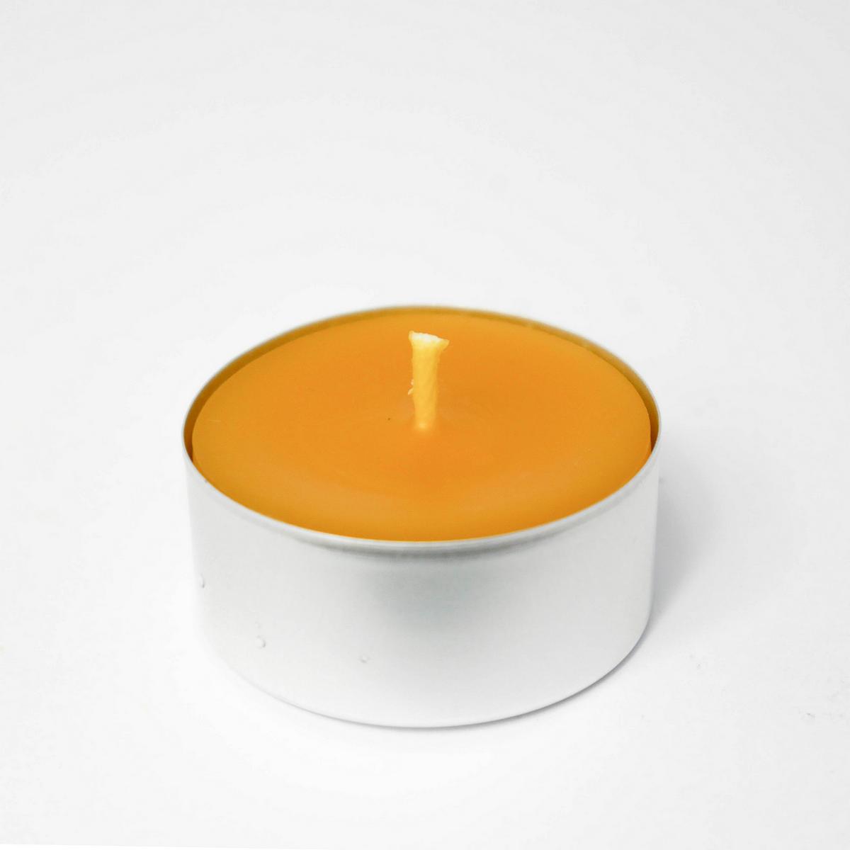 české mýdlo - čajová svíčka ze včelího vosku