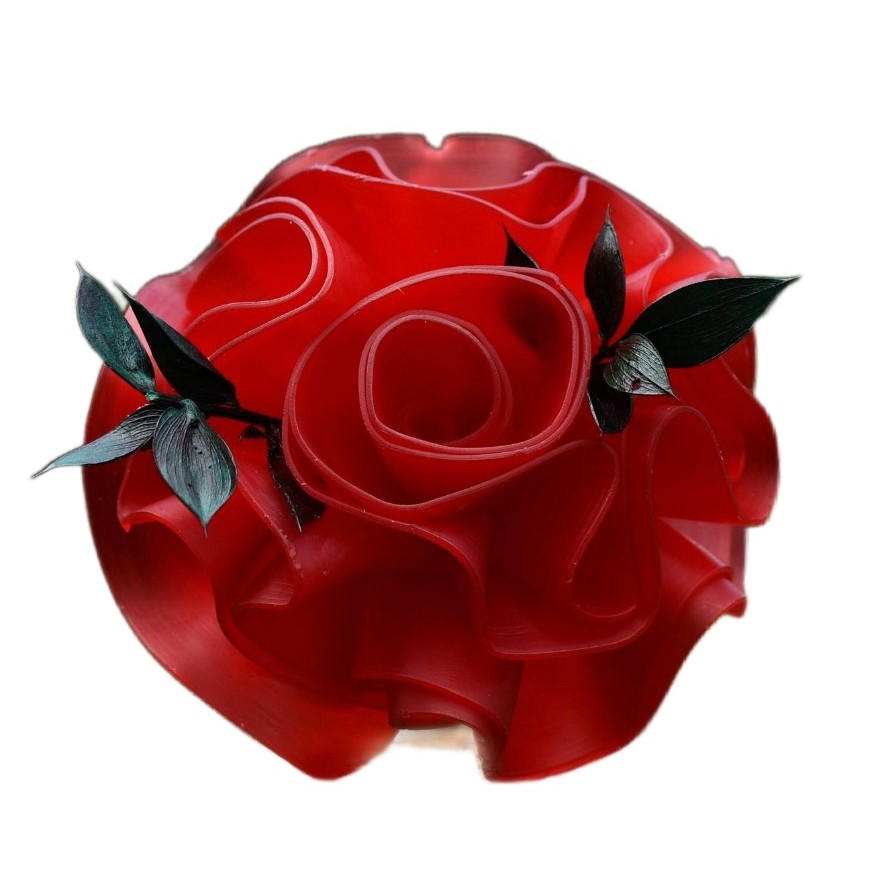 glycerinové mýdlo for Merco ve tvaru růže