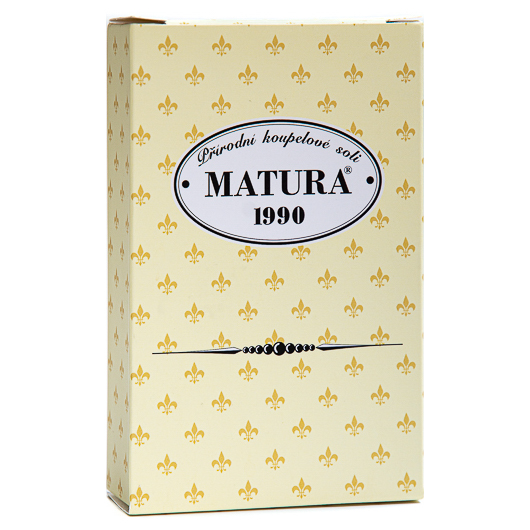 koupelová sůl MATURA - krabice