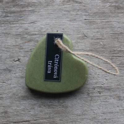 lemongrass vonný sojový vosk do skříně na provonění prádla