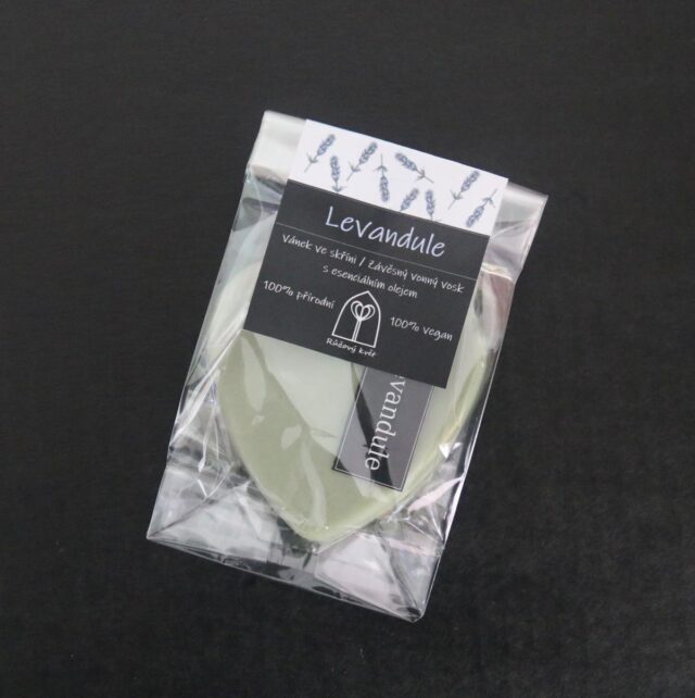 vonný vosk levandule