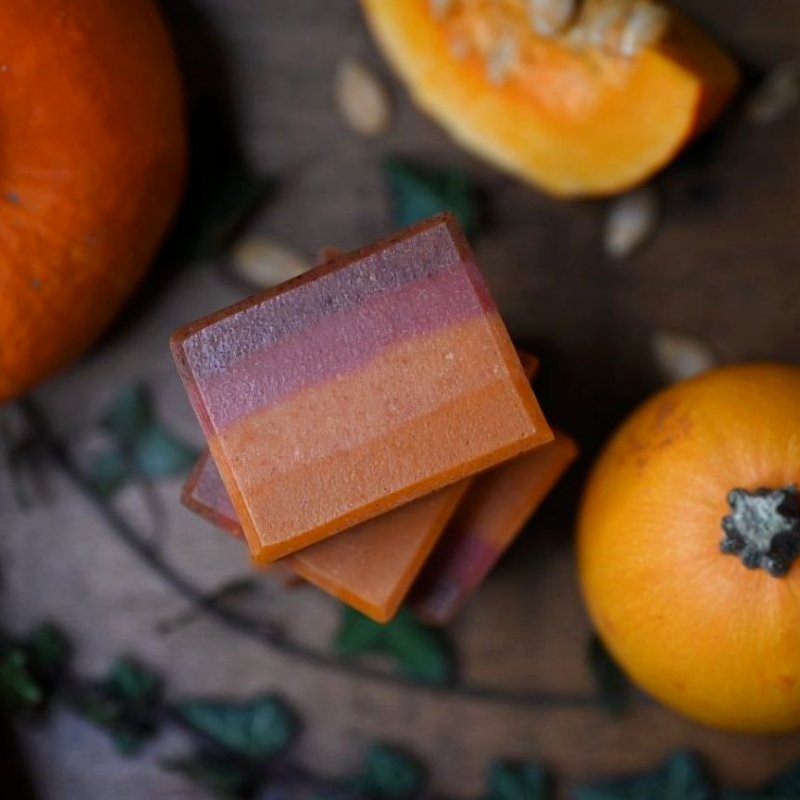 Prirodní mýdlo podzimní s dýní a kořením