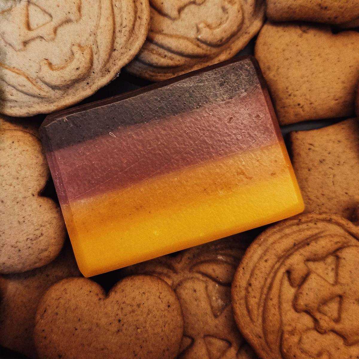 Prirodní mýdlo podzimní s dýní a kořením