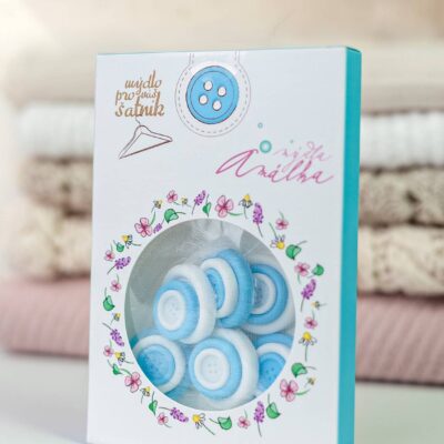 Vonné knoflíčky do šatníku - dlouhotrvající vůně do skříně v organzovém sáčku