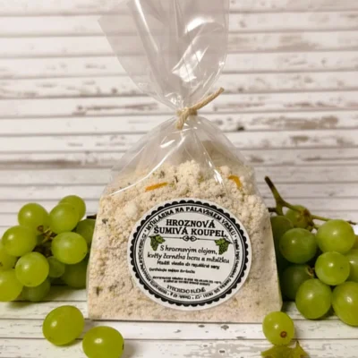 sypká šumivka do koupele