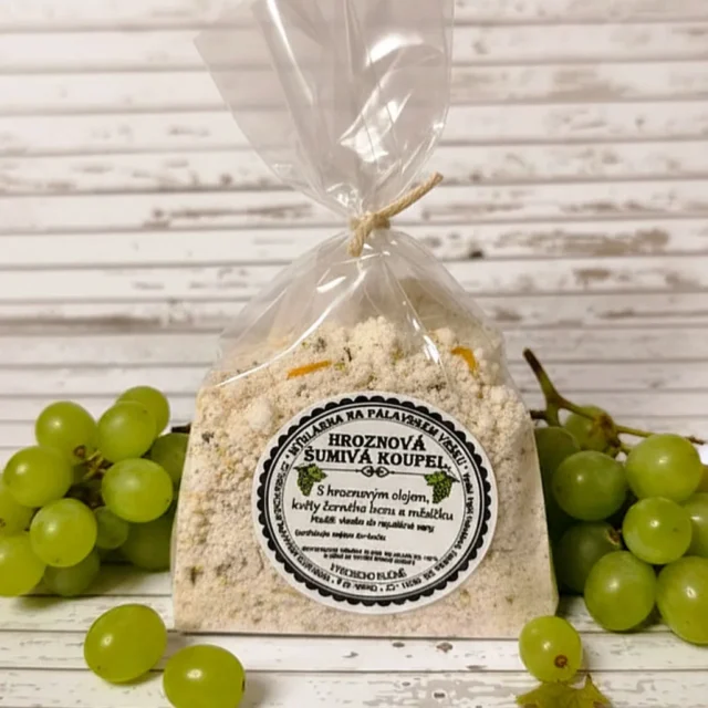 sypká šumivka do koupele