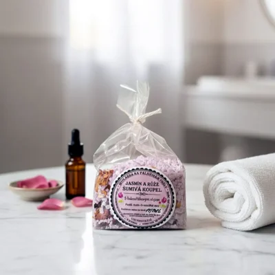 sypká šumivka do koupele