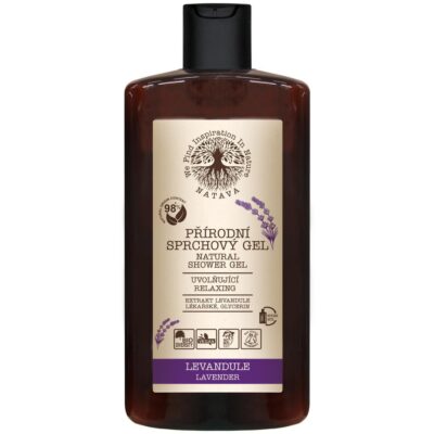 NATAVA přírodní sprchový gel 250ml Levandule - LAVENDER
