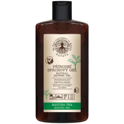 NATAVA přírodní sprchový gel 250ml MATCHA TEA