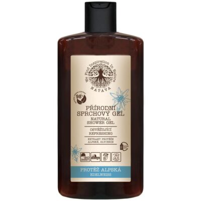 NATAVA přírodní sprchový gel 250ml PROTĚŽ ALPSKÁ - EDELWEISS