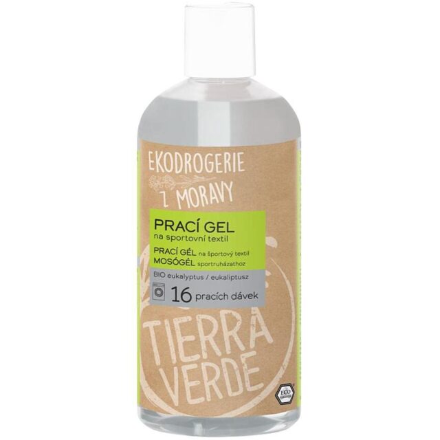 Prací gel na sportovní textil a funkční pradlo