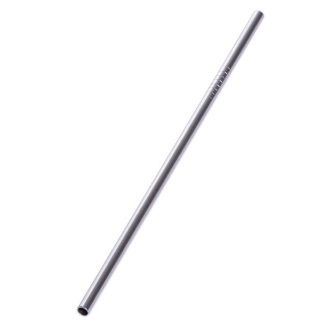 nerezové brčko široké 6mm