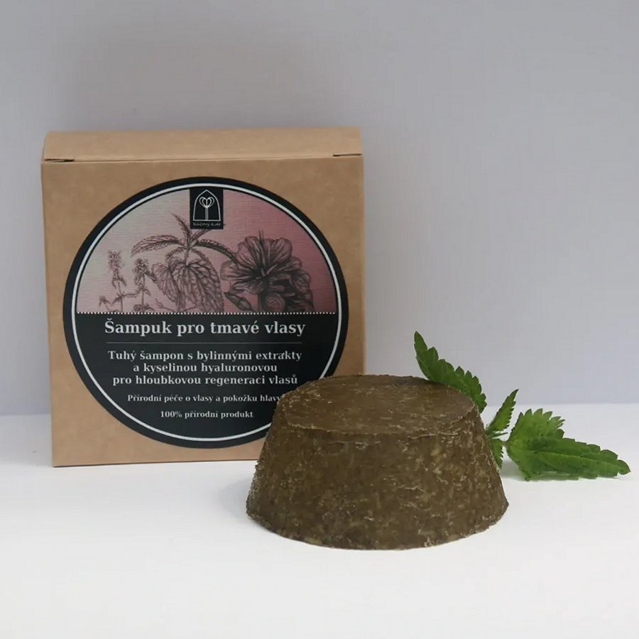 Regenerační šampuk pro tmavé vlasy s kyselinou hyaluronovou