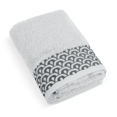 Froté ručník / osuška Bellatex Krajka 500g/m2 světle šedá