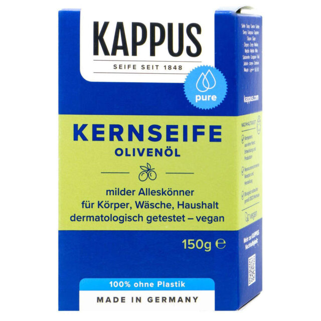 KAPPUS Kernseife univerzální jádrové mýdlo s olivovým olejem 150g