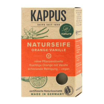 Přírodní mýdlo KAPPUS pomneranč-vanilka 100g