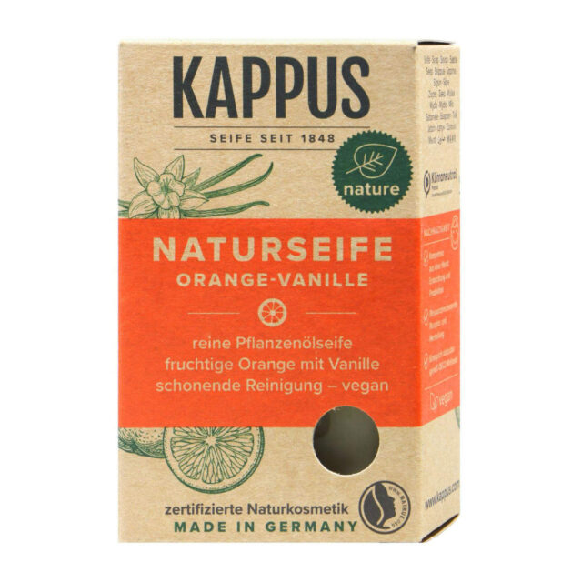 Přírodní mýdlo KAPPUS pomneranč-vanilka 100g