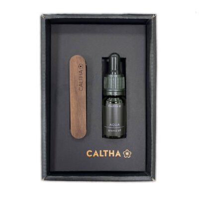 Difuzér a vůně do auta v darkové krabičce - aroma AQUA